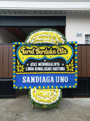 Papan Bunga Duka di Malalayang Satu Barat